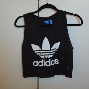 ADIDAS CROPPED FLOWY TANK